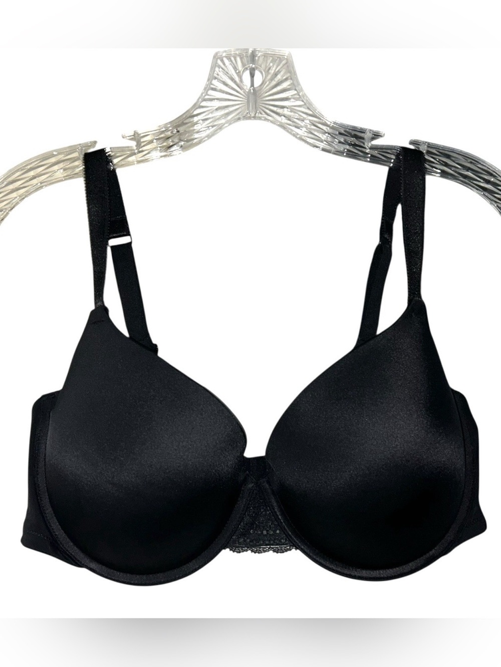 Auden Black Bra "The Daydream" Light Lift Underwire Bra - Black - Size 38DD